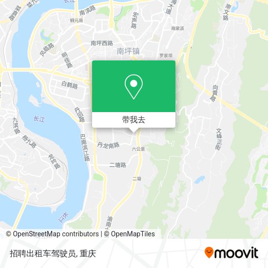 招聘出租车驾驶员地图