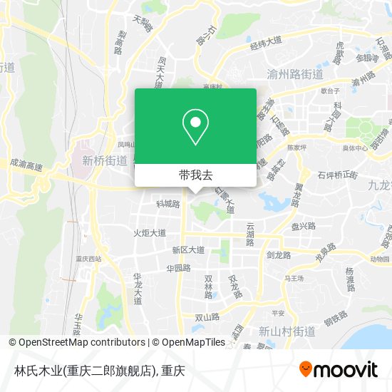 林氏木业(重庆二郎旗舰店)地图