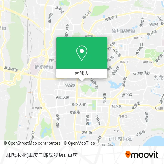 林氏木业(重庆二郎旗舰店)地图