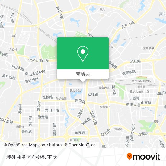 涉外商务区4号楼地图