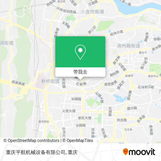 重庆平航机械设备有限公司地图