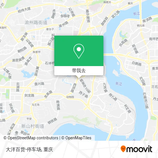 大洋百货-停车场地图
