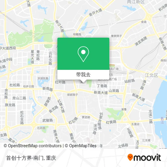 首创十方界-南门地图