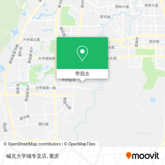 碱克大学城专卖店地图