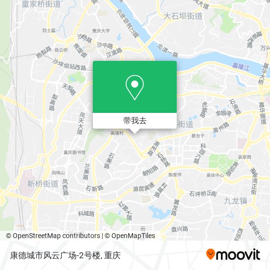 康德城市风云广场-2号楼地图