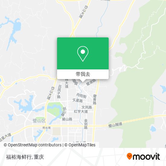 福裕海鲜行地图