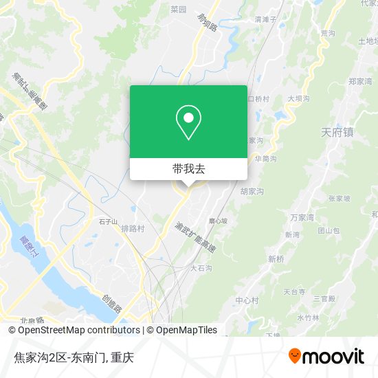 焦家沟2区-东南门地图