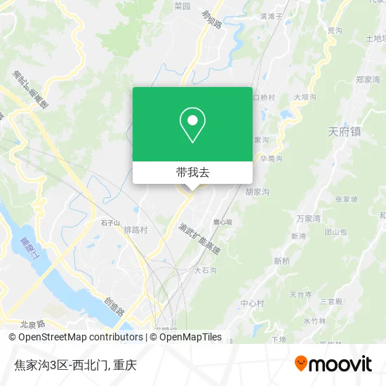 焦家沟3区-西北门地图