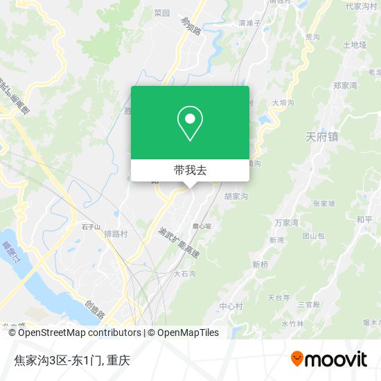 焦家沟3区-东1门地图