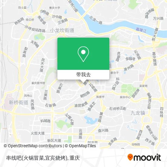 串线吧(火锅冒菜,宜宾烧烤)地图