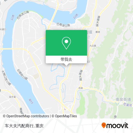 车大夫汽配商行地图
