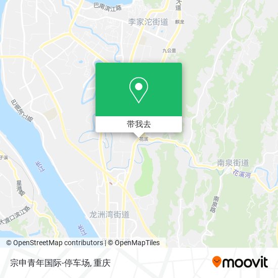 宗申青年国际-停车场地图