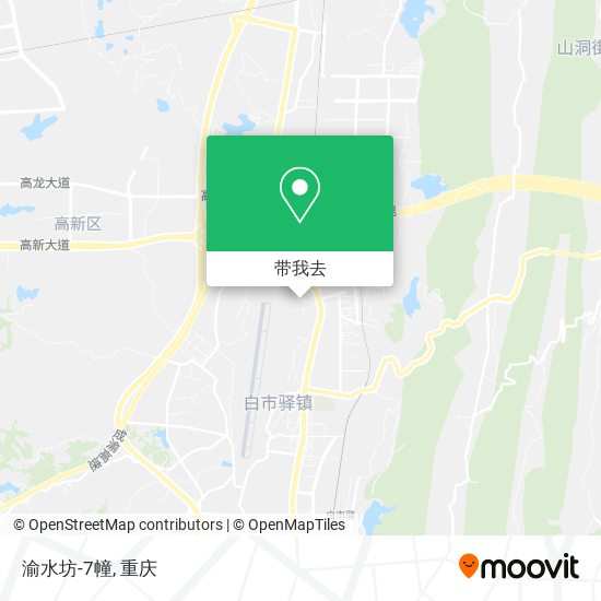 渝水坊-7幢地图