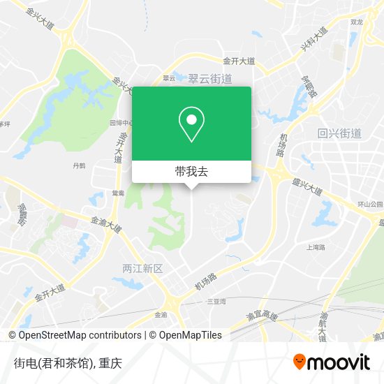 街电(君和茶馆)地图