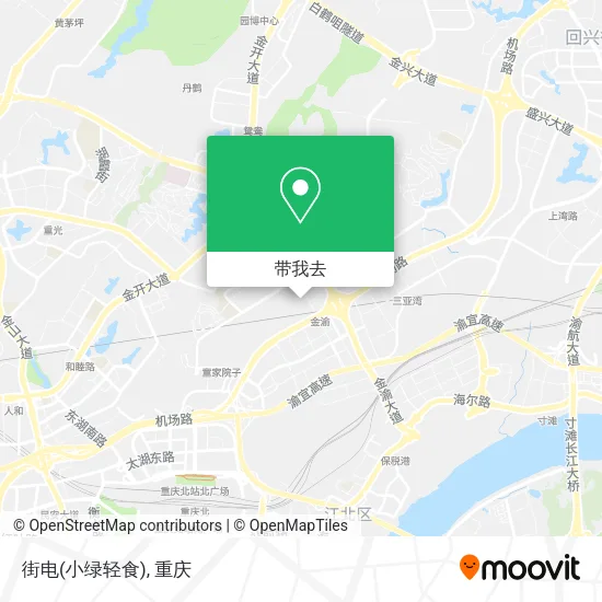 街电(小绿轻食)地图