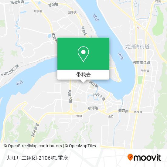 大江厂二组团-2106栋地图