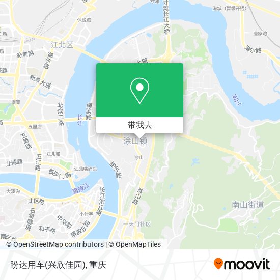 盼达用车(兴欣佳园)地图