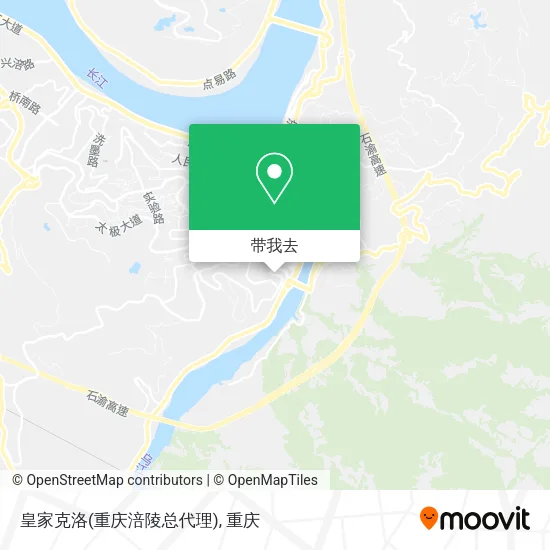 皇家克洛(重庆涪陵总代理)地图