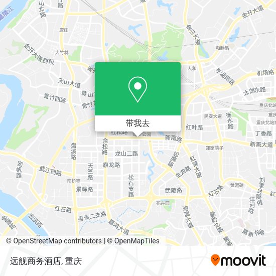 远舰商务酒店地图