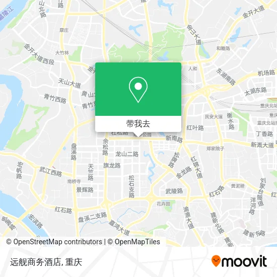 远舰商务酒店地图