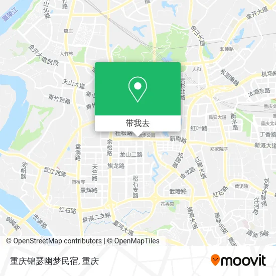重庆锦瑟幽梦民宿地图