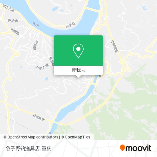 谷子野钓渔具店地图