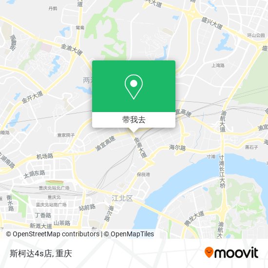 斯柯达4s店地图