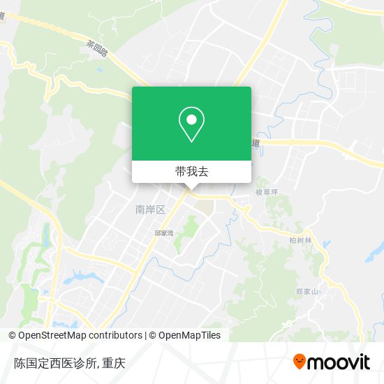 陈国定西医诊所地图