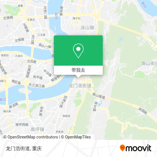 龙门浩街道地图