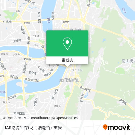 IAR逆境生存(龙门浩老街)地图