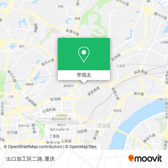 出口加工区二路地图