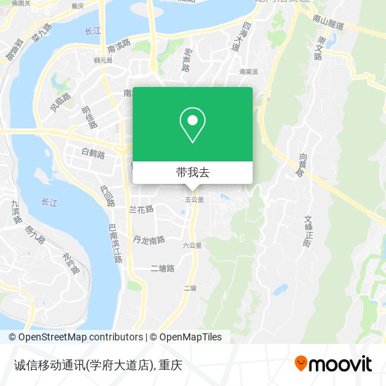 诚信移动通讯(学府大道店)地图
