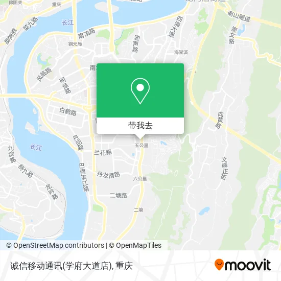 诚信移动通讯(学府大道店)地图
