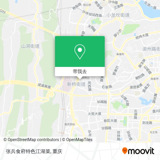张兵食府特色江湖菜地图