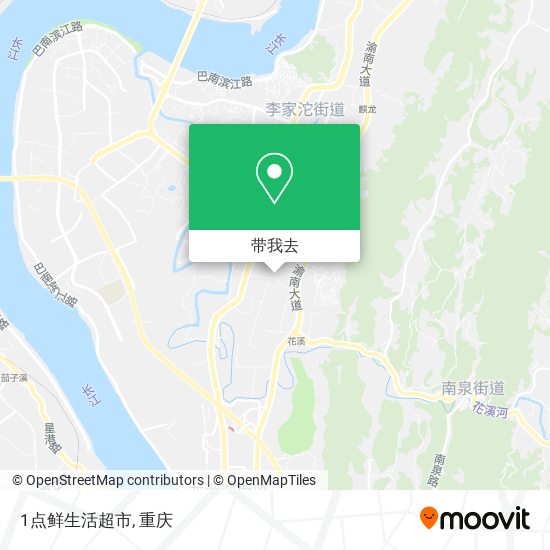 1点鲜生活超市地图