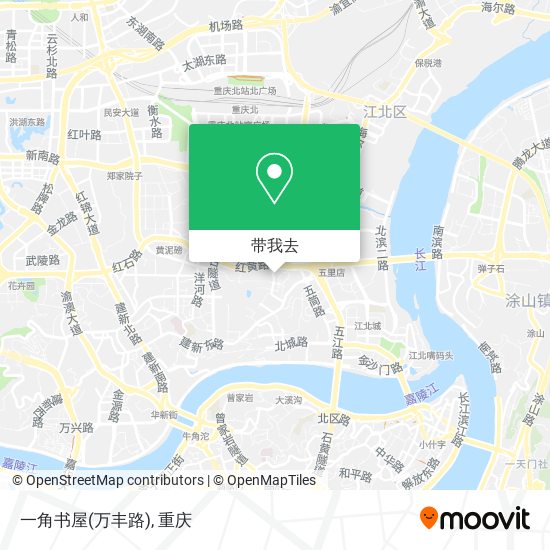 一角书屋(万丰路)地图
