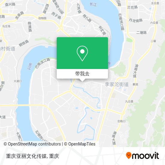 重庆亚丽文化传媒地图