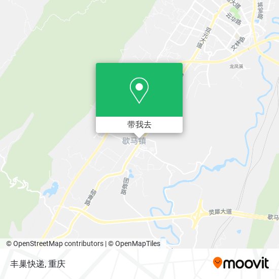 丰巢快递地图