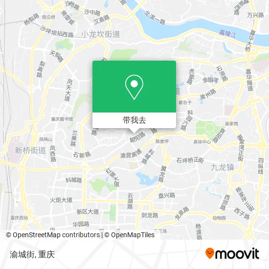 渝城街地图