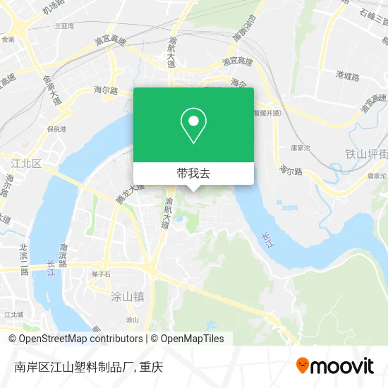 南岸区江山塑料制品厂地图