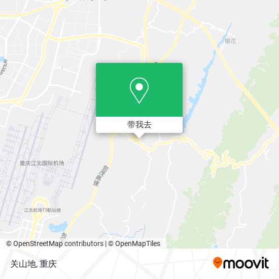 关山地地图