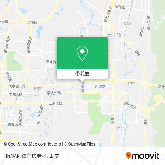 陈家桥镇官房寺村地图