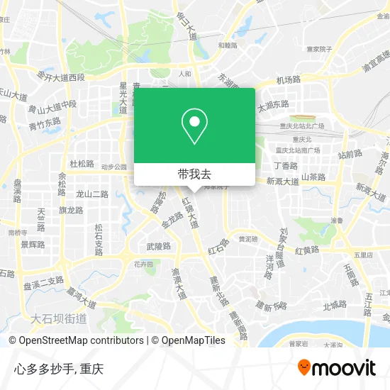 心多多抄手地图