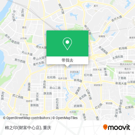 棉之印(财富中心店)地图