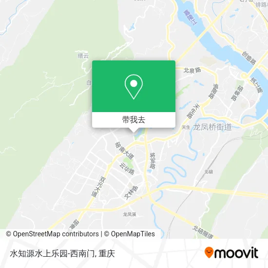 水知源水上乐园-西南门地图