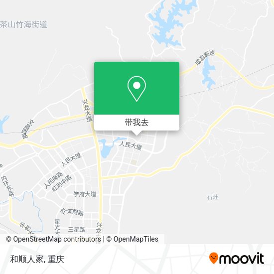和顺人家地图