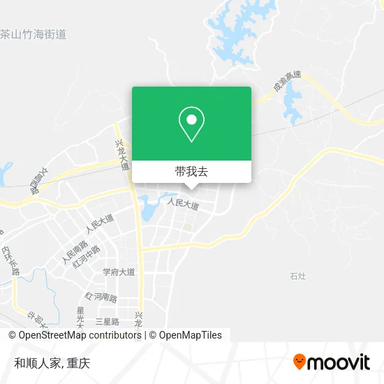 和顺人家地图