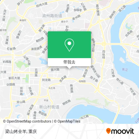梁山烤全羊地图