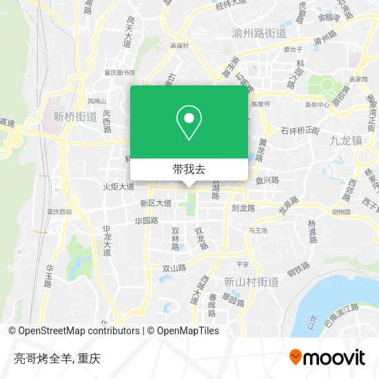 亮哥烤全羊地图