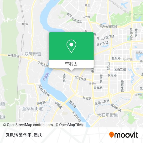 凤凰湾繁华里地图